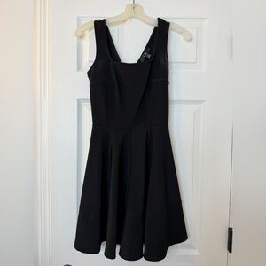 Lulu's Black Sleeveless Fit & Flare Mini Dress